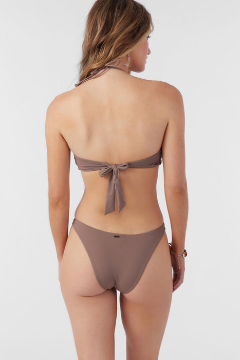 O'Neill Saltwater Solids Flamenco Bottom-Deep Taupe