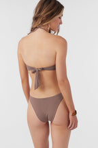 O'Neill Saltwater Solids Flamenco Bottom-Deep Taupe