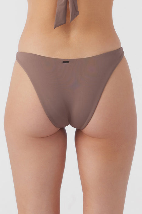 O'Neill Saltwater Solids Flamenco Bottom-Deep Taupe