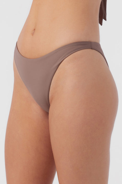 O'Neill Saltwater Solids Flamenco Bottom-Deep Taupe