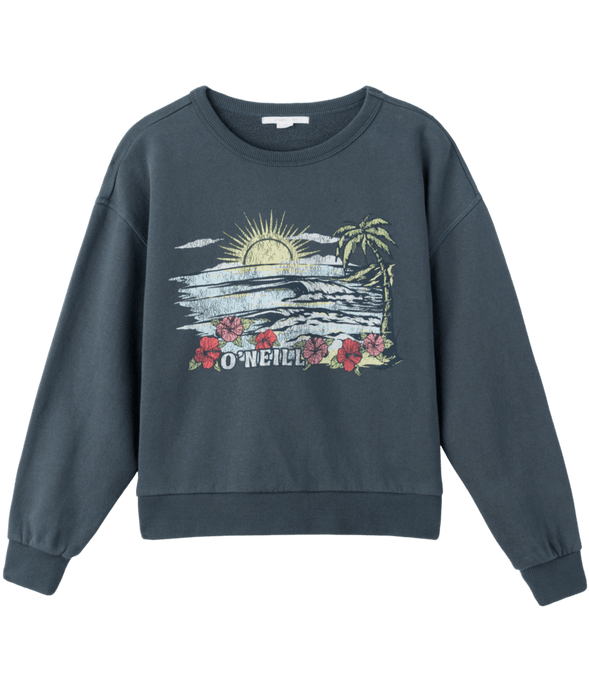 O'Neill Girls Ana Sweatshirt-Slate