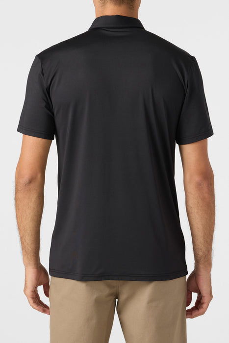O'Neill Trvlr Upf Polo Shirt-Black