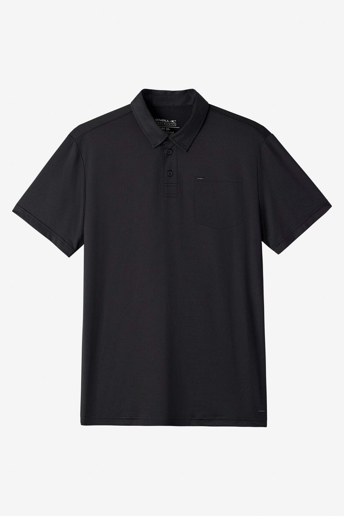 O'Neill Trvlr Upf Polo Shirt-Black