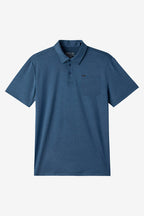 O'Neill TRVLR UPF Polo Shirt-Navy Heather