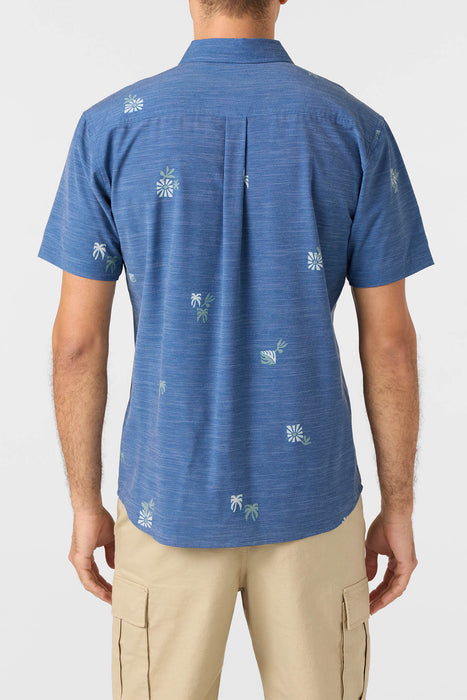 O'Neill TRVLR UPF Traverse Slub Shirt-Indigo