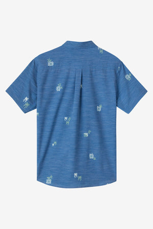 O'Neill TRVLR UPF Traverse Slub Shirt-Indigo