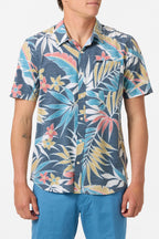 O'Neill TRVLR UPF Traverse Slub Shirt-Midnight Navy