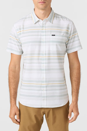 O'Neill Trvlr Upf Traverse Stripe Shirt-Natural