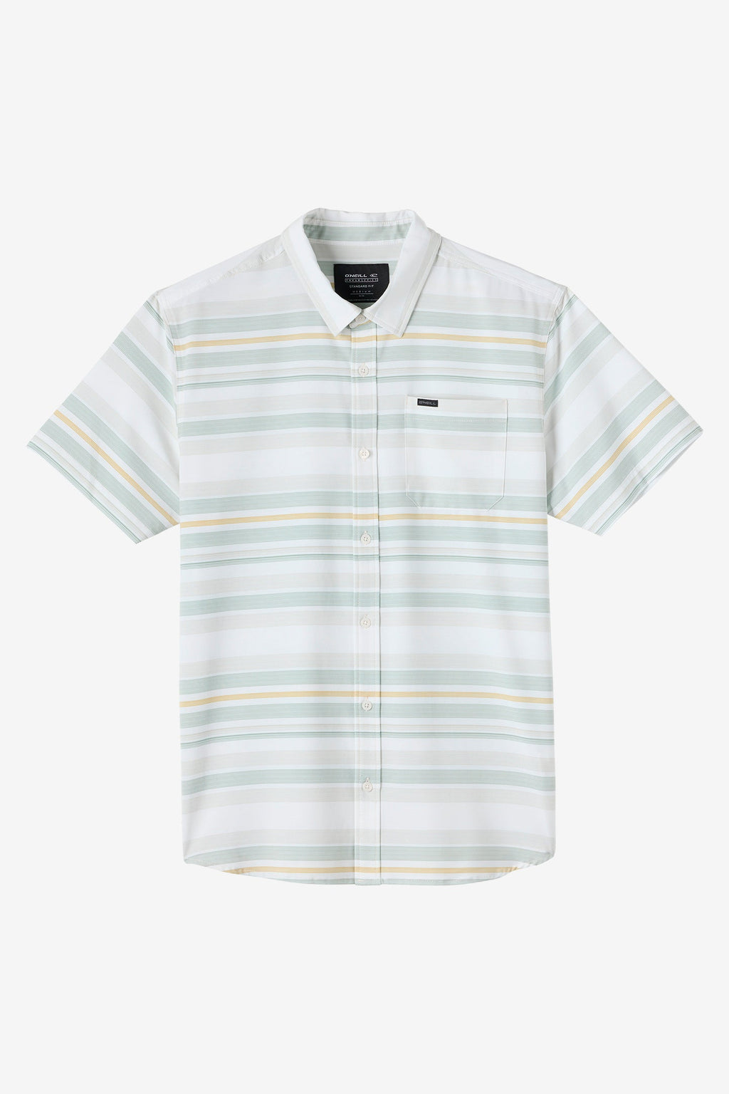 O'Neill Trvlr Upf Traverse Stripe Shirt-Natural