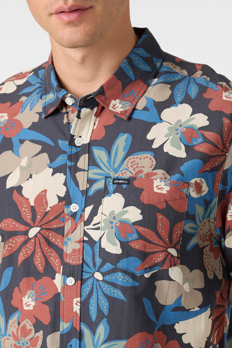 O'Neill Oasis Eco Standard S/S Shirt-Graphite