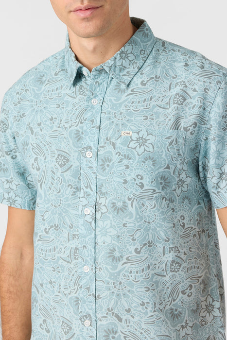 O'Neill OG Eco Print Standard Shirt-Strmy Sea 2
