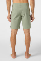 O'Neill Hyperfreak Tech Solid 19 Boardshorts-Sage