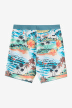 O'Neill Hyperfreak Mysto Scallop 19 Boardshorts-Cream