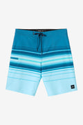 O'Neill Hyperfreak Heat Stripe 21 Boardshorts-Sky Blue