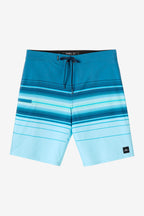 O'Neill Hyperfreak Heat Stripe 21 Boardshorts-Sky Blue