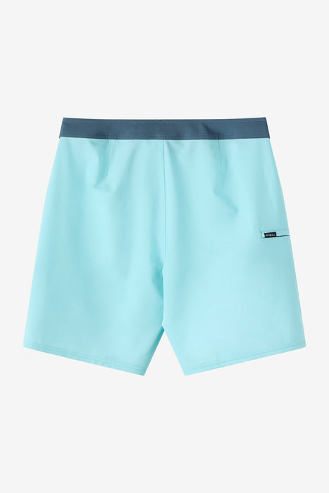 O'Neill Hyperfreak Heat Solid 19 Boardshorts-Pastel Turquoise