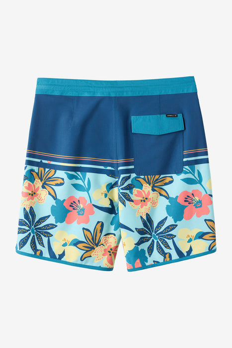 O'Neill Cruzer Scallop 18 Boardshorts-Indigo
