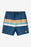O'Neill Cruzer Stripe Scallop 18 Boardshorts-Midnight Navy 2