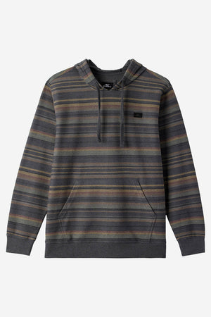 O'Neill Bavaro Stripe Pullover Sweatshirt-Graphite