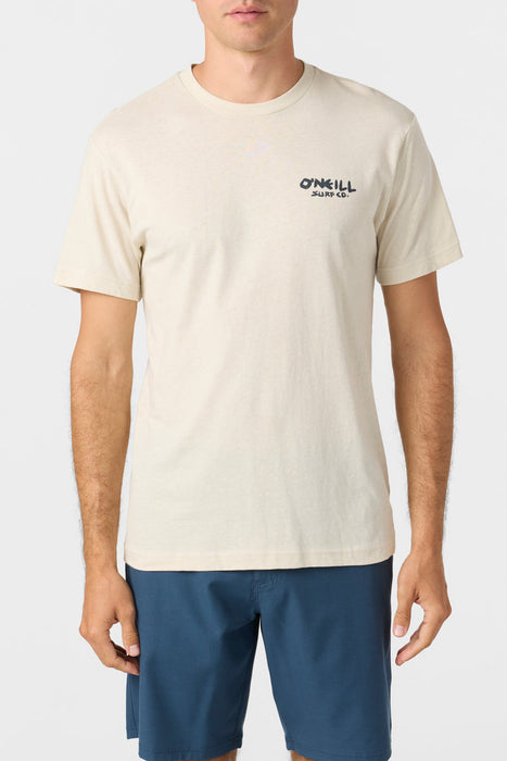 O'Neill Lean And Mean Tee-Lt Khaki