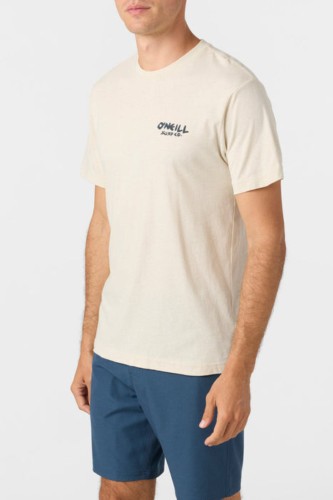 O'Neill Lean And Mean Tee-Lt Khaki