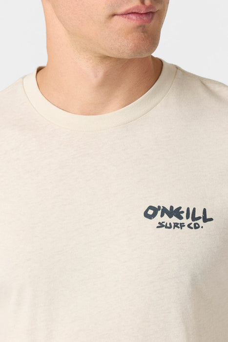 O'Neill Lean And Mean Tee-Lt Khaki