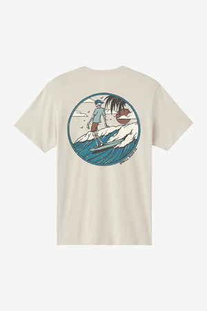O'Neill Lean And Mean Tee-Lt Khaki