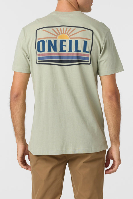 O'Neill Sun Supply Tee-Seagrass