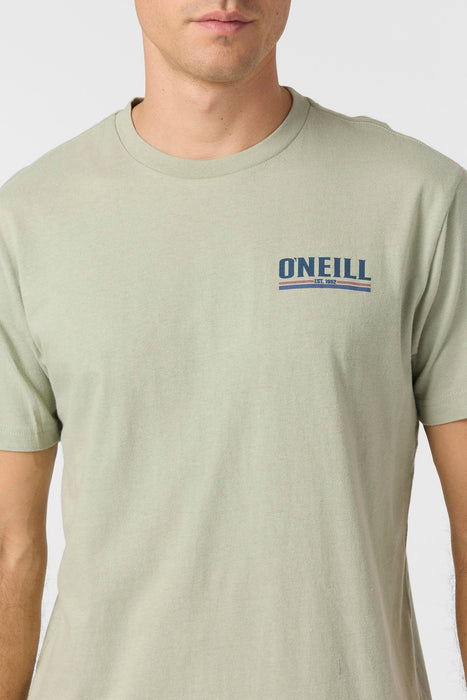 O'Neill Sun Supply Tee-Seagrass
