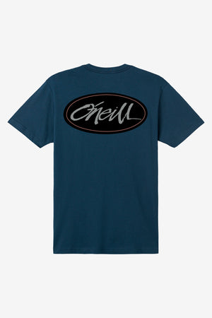 O'Neill Scrawl Tee-New Navy