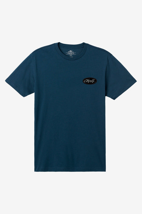 O'Neill Scrawl Tee-New Navy