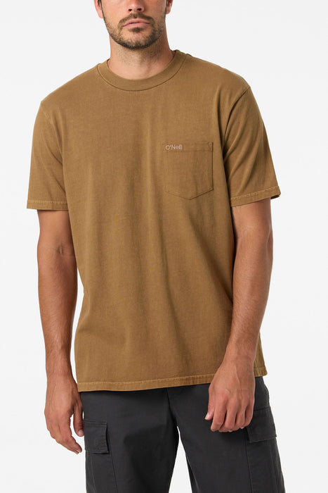 O'Neill OG Pocket Tee-Dark Khaki