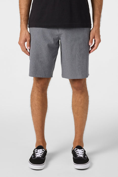 O'Neill Reserve Heather 21'' Shorts-Heather Grey