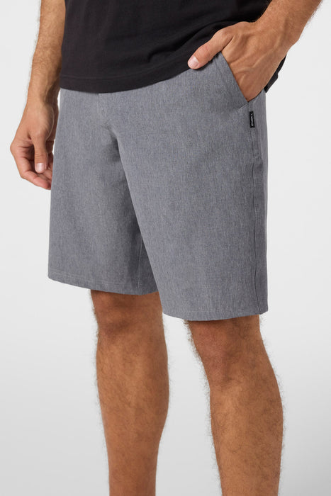 O'Neill Reserve Heather 21'' Shorts-Heather Grey