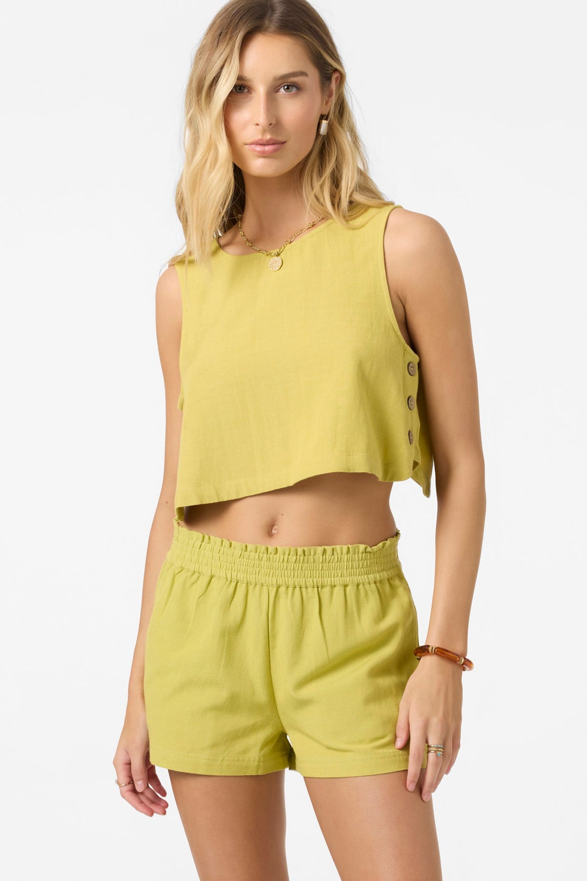 O'Neill Sanders Tank-Golden Green
