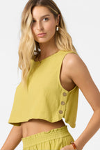O'Neill Sanders Tank-Golden Green