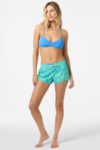 O'Neill Saltwater Essentials Balboa Printed 2 Boardshorts-Jade Cream