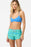 O'Neill Saltwater Essentials Balboa Printed 2 Boardshorts-Jade Cream