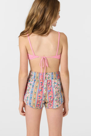 O'Neill Girls Balboa Printed 2 Boardshorts-Multi Clr 2