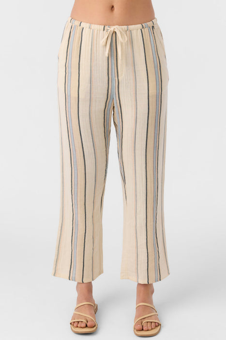 O'Neill Brenda Stripe Pants-Tapioca