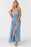 O'Neill Saltwater Solids Mel Maxi Dress-Faded Denim