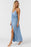 O'Neill Saltwater Solids Mel Maxi Dress-Faded Denim