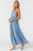 O'Neill Saltwater Solids Mel Maxi Dress-Faded Denim