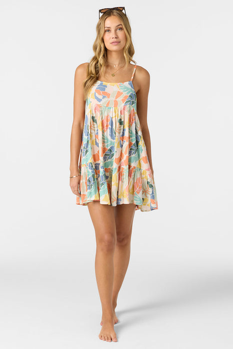 O'Neill Saltwater Essentials Rilee Printed Dress-Multi Clr 2