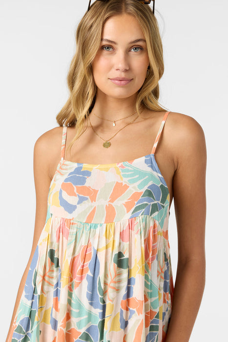O'Neill Saltwater Essentials Rilee Printed Dress-Multi Clr 2