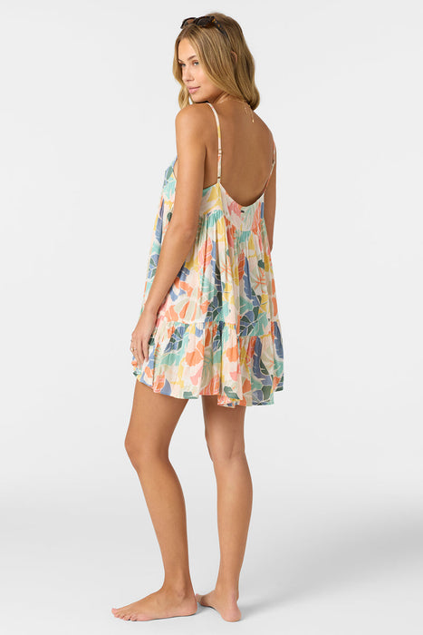 O'Neill Saltwater Essentials Rilee Printed Dress-Multi Clr 2