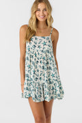 O'Neill Saltwater Essentials Rilee Printed Dress-Vanilla