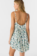O'Neill Saltwater Essentials Rilee Printed Dress-Vanilla