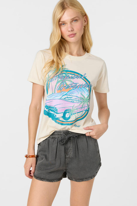 O'Neill Tropical Getaway Tee-Tapioca