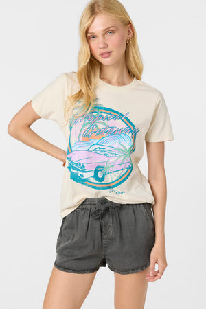 O'Neill Tropical Getaway Tee-Tapioca